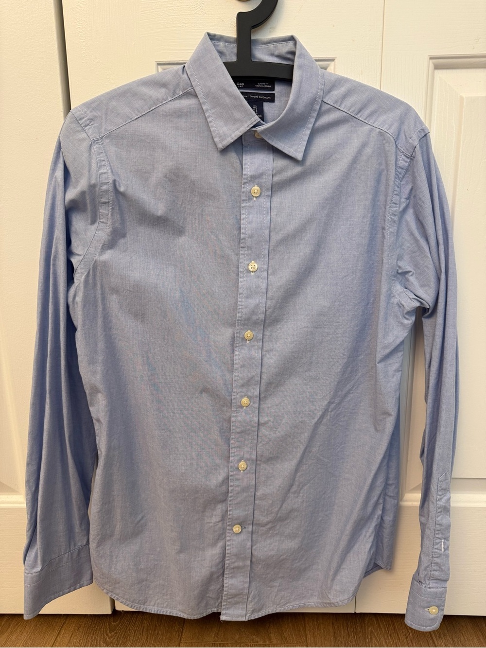 GAP Light Blue Men's Dress Shirt - Button Front